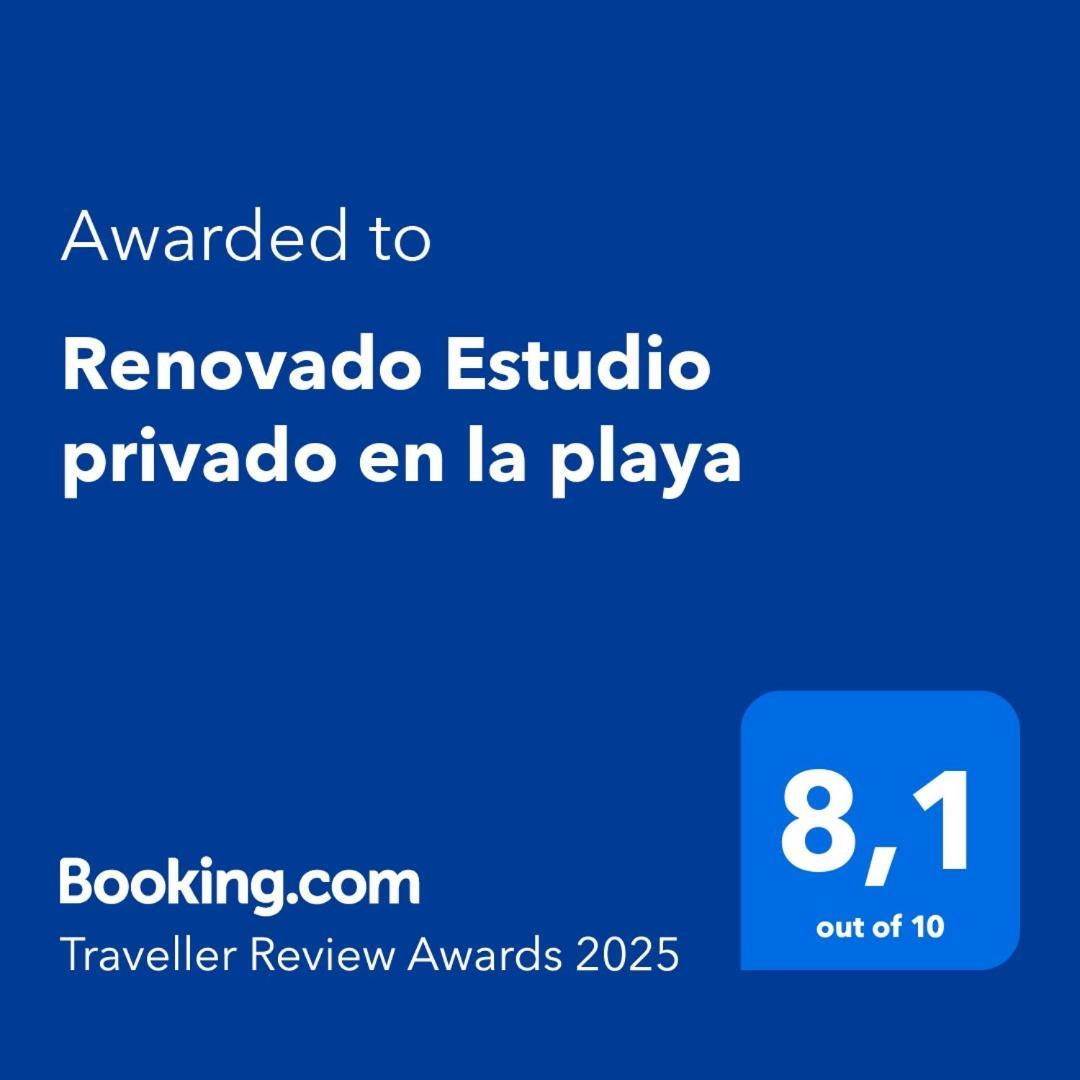 Renovado Estudio Privado En La Playa Valenza Esterno foto